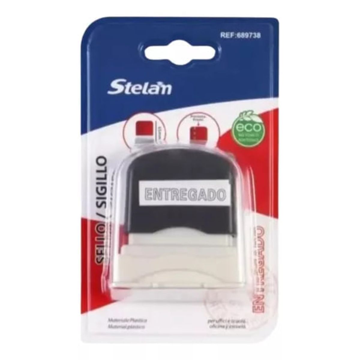 GENERICO - Sello Entregado Para Oficina Timbre Entintado Automático