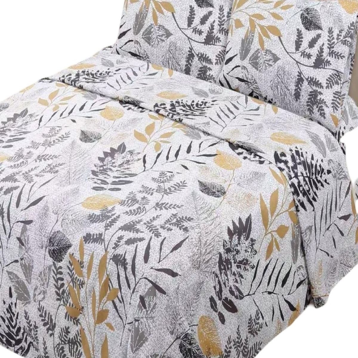 GENERICO - JUEGO DE SABANAS PLAZA Y MEDIA CON DISEÑO