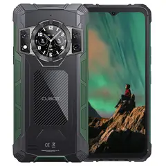 CUBOT - Celular KingKong ACE 2 Smartphone 6GB RAM 128GB ROM Android 14 Sistema 6.56'' Pantalla Negro Verde