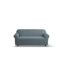 GENERICO - FUNDA PARA SOFA CUADRILLE DE 3 CUERPO GRIS