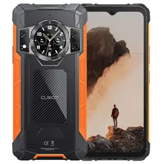 CUBOT - Celular KingKong ACE 2 Smartphone 6GB RAM 128GB ROM Android 14 Sistema 6.56'' Pantalla Negro Naranja