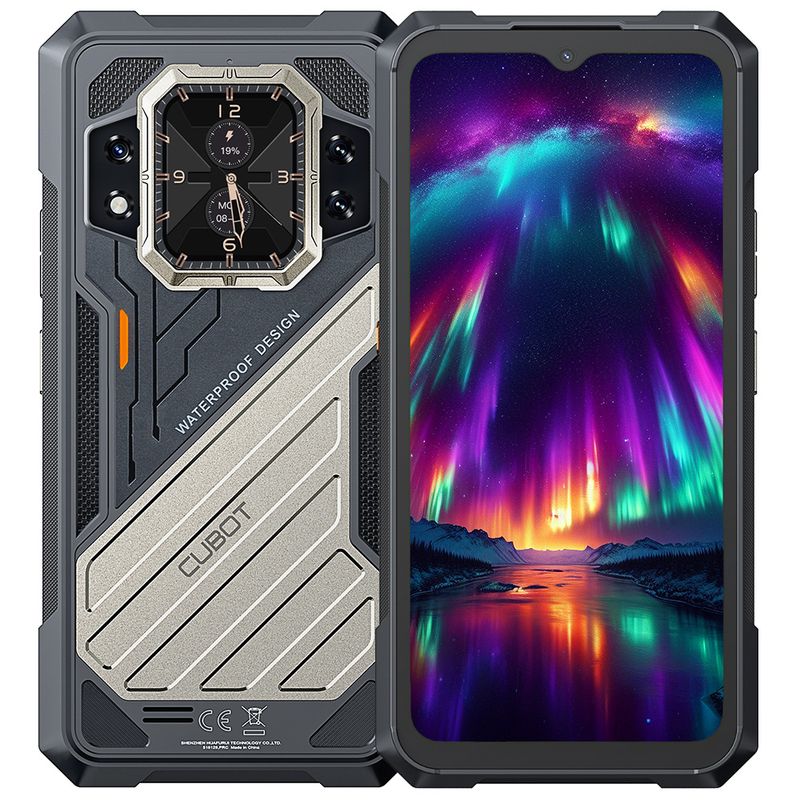 CUBOT - Celular KINGKONG X PRO 5G Smartphone 12GB RAM 256GB ROM Android 14 Sistema 6.72'' Pantalla Negro