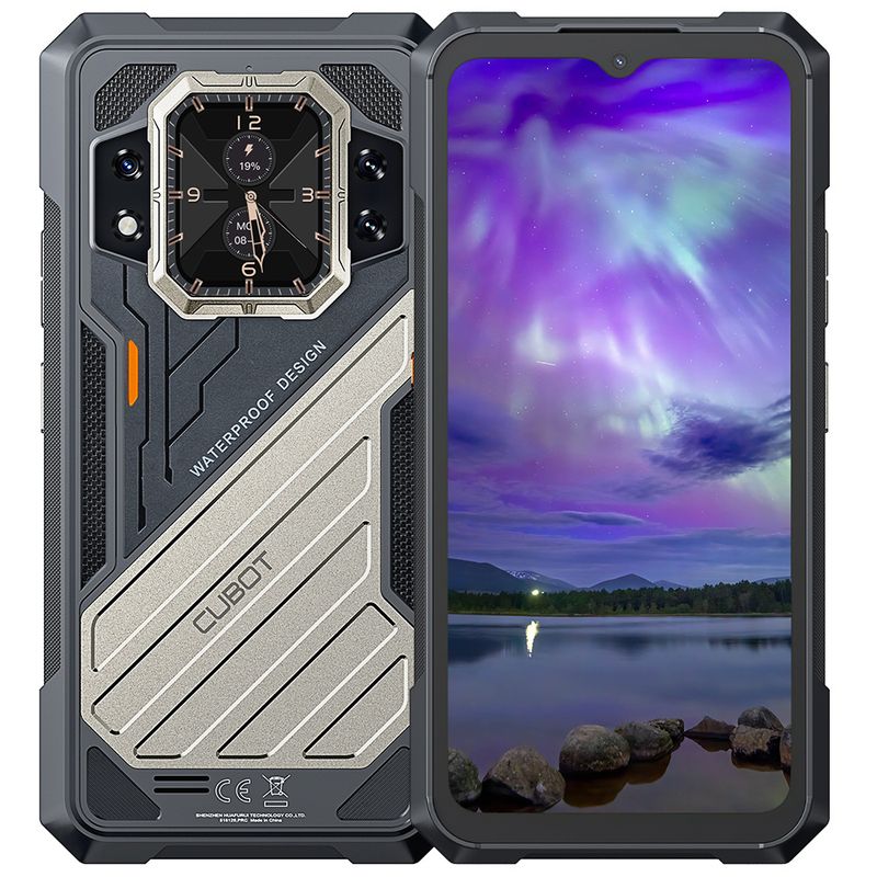 CUBOT - Celular KINGKONG X PRO 5G Smartphone 24GB RAM 256GB ROM Android 14 Sistema 6.72'' Pantalla Negro
