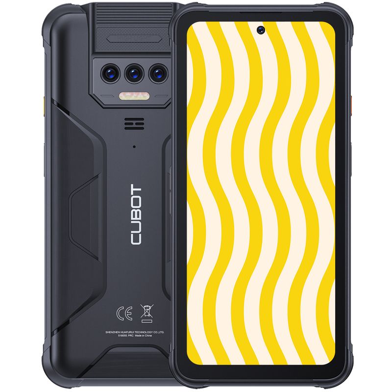 CUBOT - Celular Cubot KINGKONG 8 Smartphone 6GB RAM 256GB ROM  6.52 '' Pantalla Negro