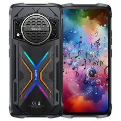 CUBOT - Celular KingKong Power 3 Smartphone 6GB RAM 256GB ROM Android 14 Sistema 6.72" Pantalla Negro