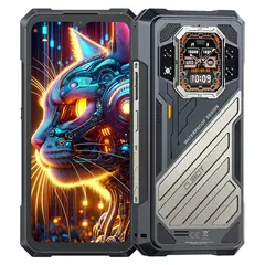 CUBOT - Celular KINGKONG X 5G Smartphone 16GB RAM 256GB ROM Android 14 Sistema 6.58'' Pantalla Negro