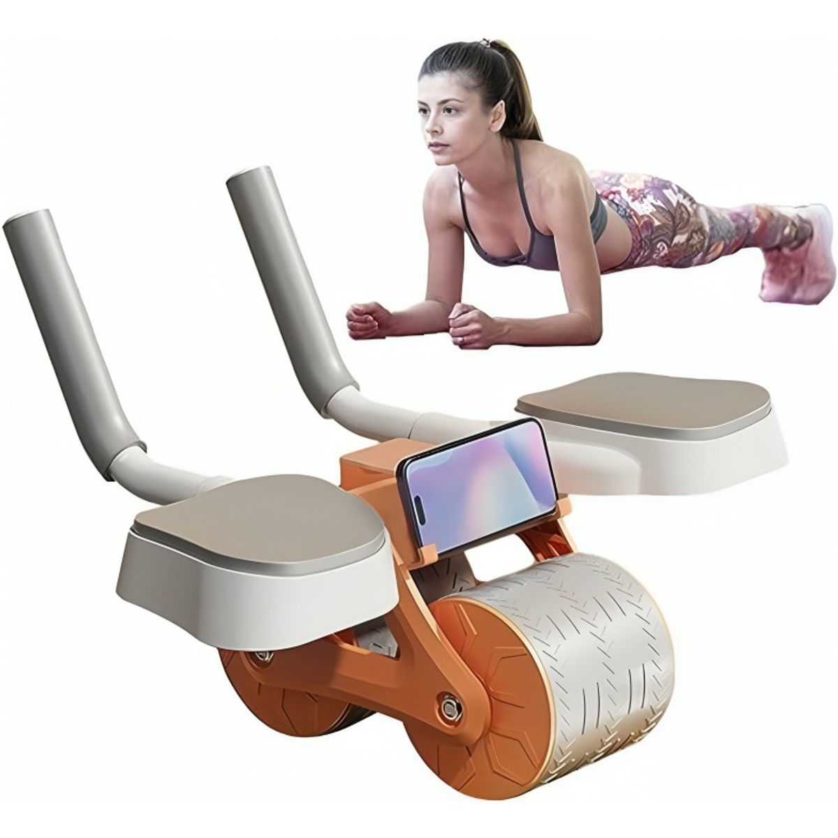 OEM - RUEDA RODILLO ABDOMINAL DE REBOTE AUTOMATICO