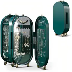 OEM - Estuche Para Joyas Plegable Joyero 4 Paneles Plegable - Blanco