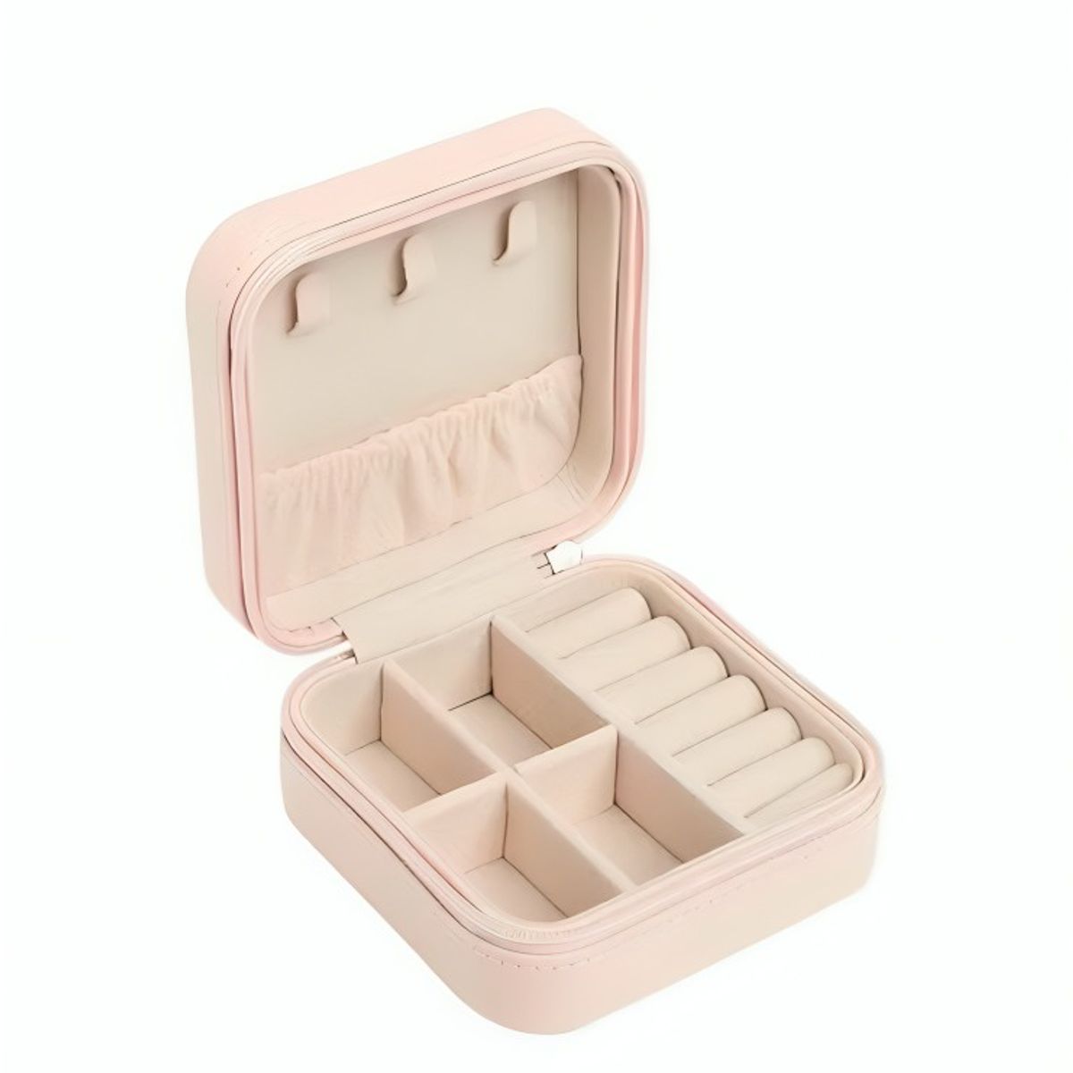 OEM - Joyero Caja De Joya Pequeño Y Portatil VERDE