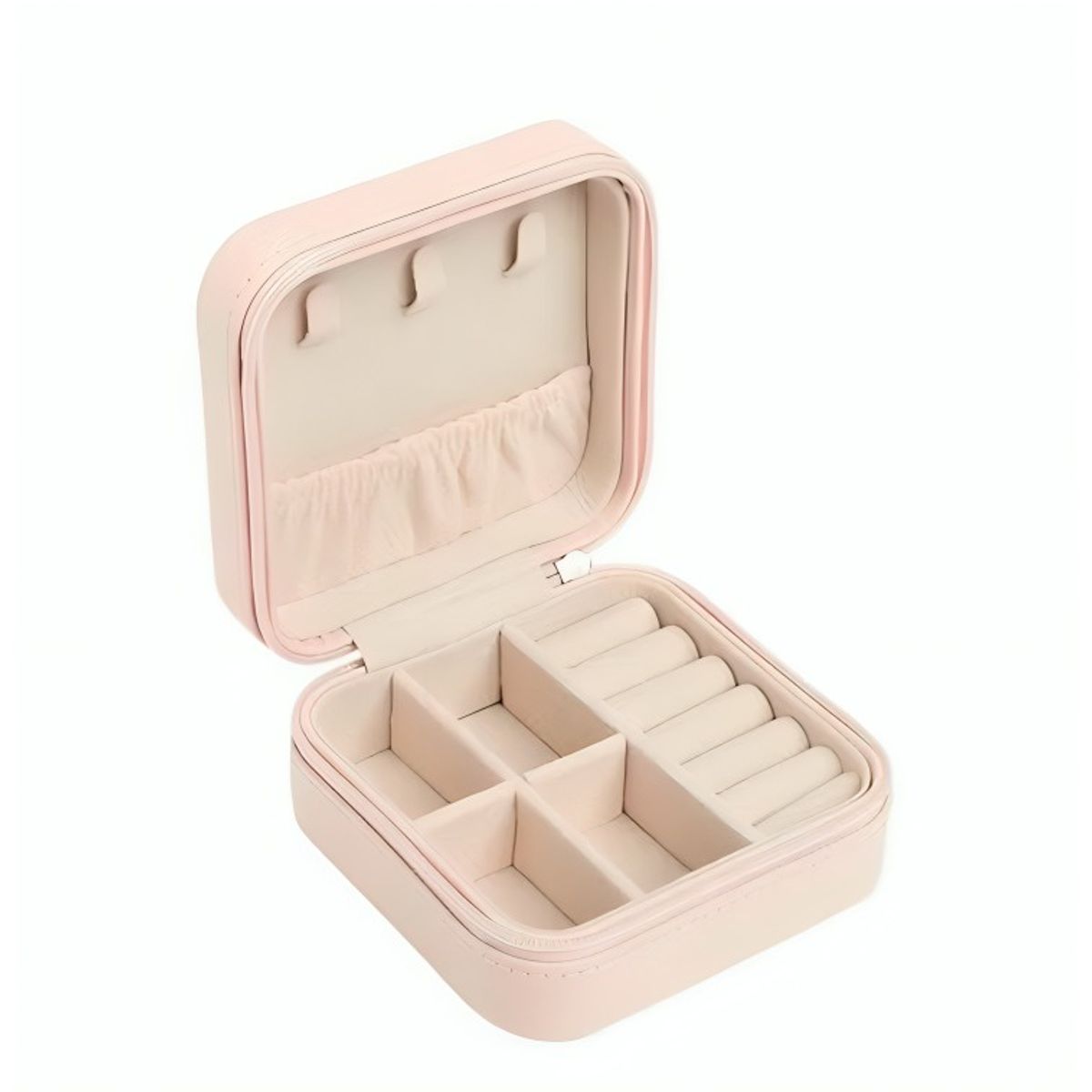 OEM - Joyero Caja De Joya Pequeño Y Portatil VERDE