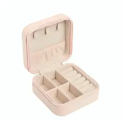 OEM - Joyero Caja De Joya Pequeño Y Portatil VERDE