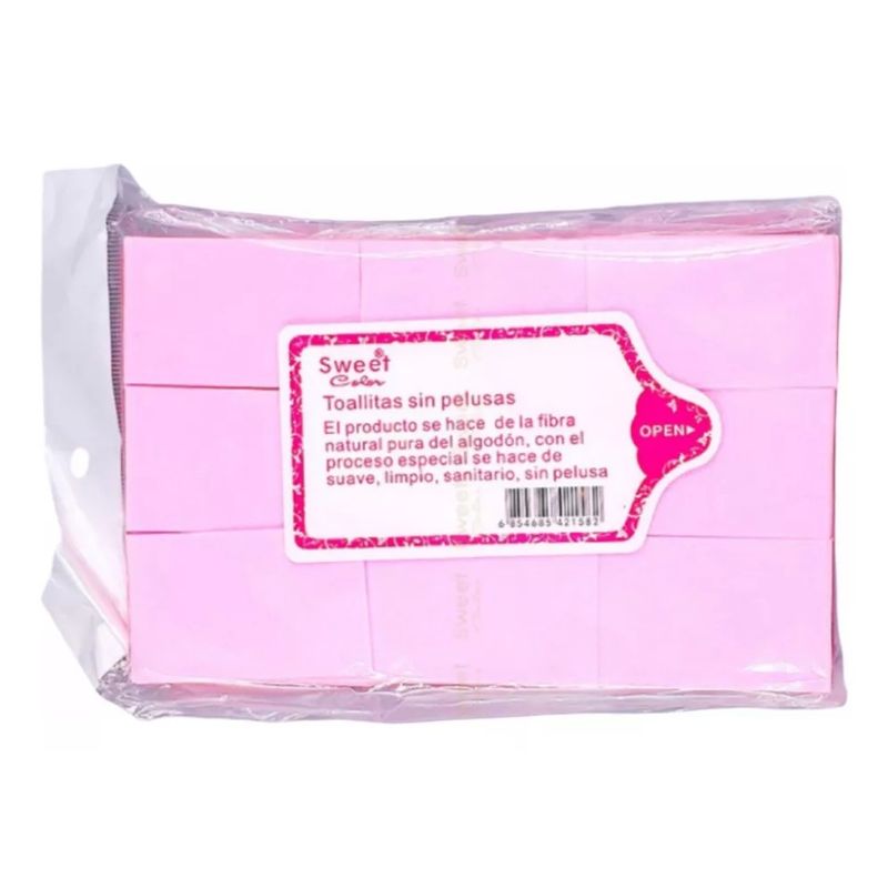 SWEET - Nail Wipes Sweet Color Toallas Sin Pelusa Para Uñas