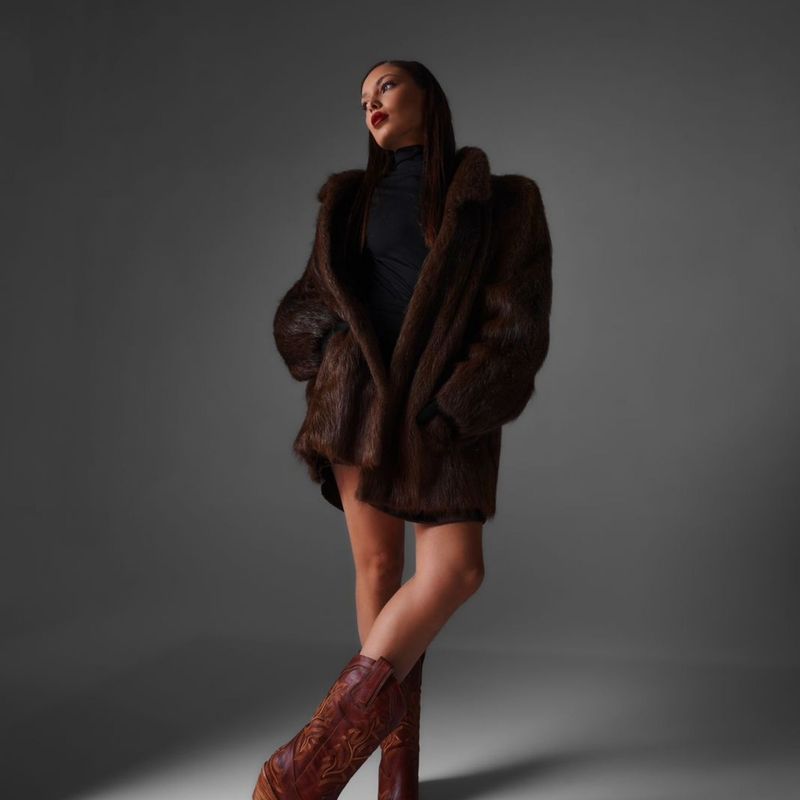 ANNY OUTFITS - Bota Texana Terracota Elegant