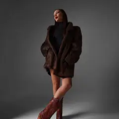 ANNY OUTFITS - Bota Texana Terracota Elegant