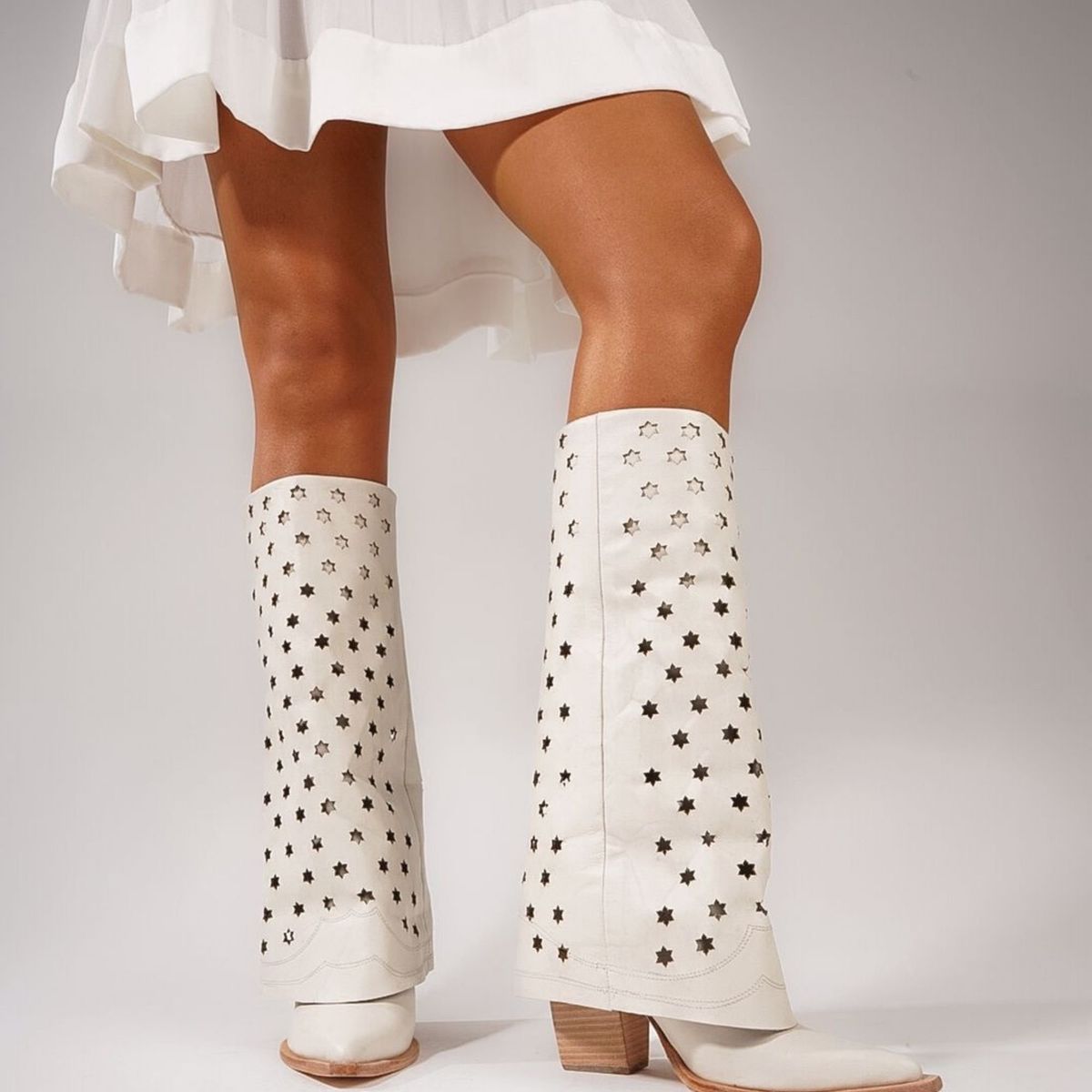 ANNY OUTFITS - Bota Frenn estrellas Natural
