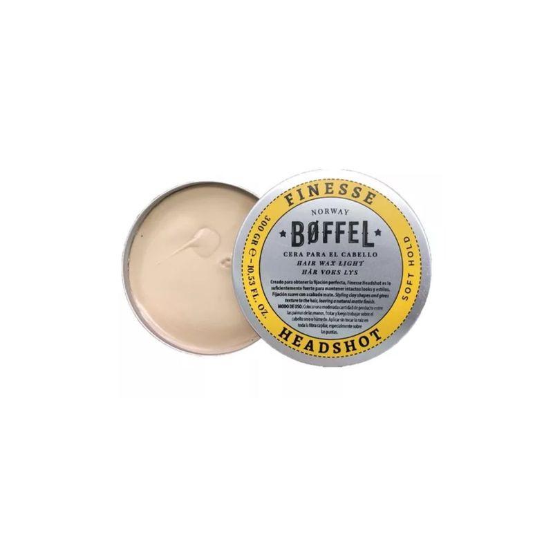 BOFFEL - Cera Light  Para  El Cabello Boffel 300gr Suavidad Y Brillo