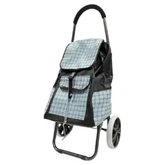 GENERICO - Carro de feria compra plegable supermercado impermeable