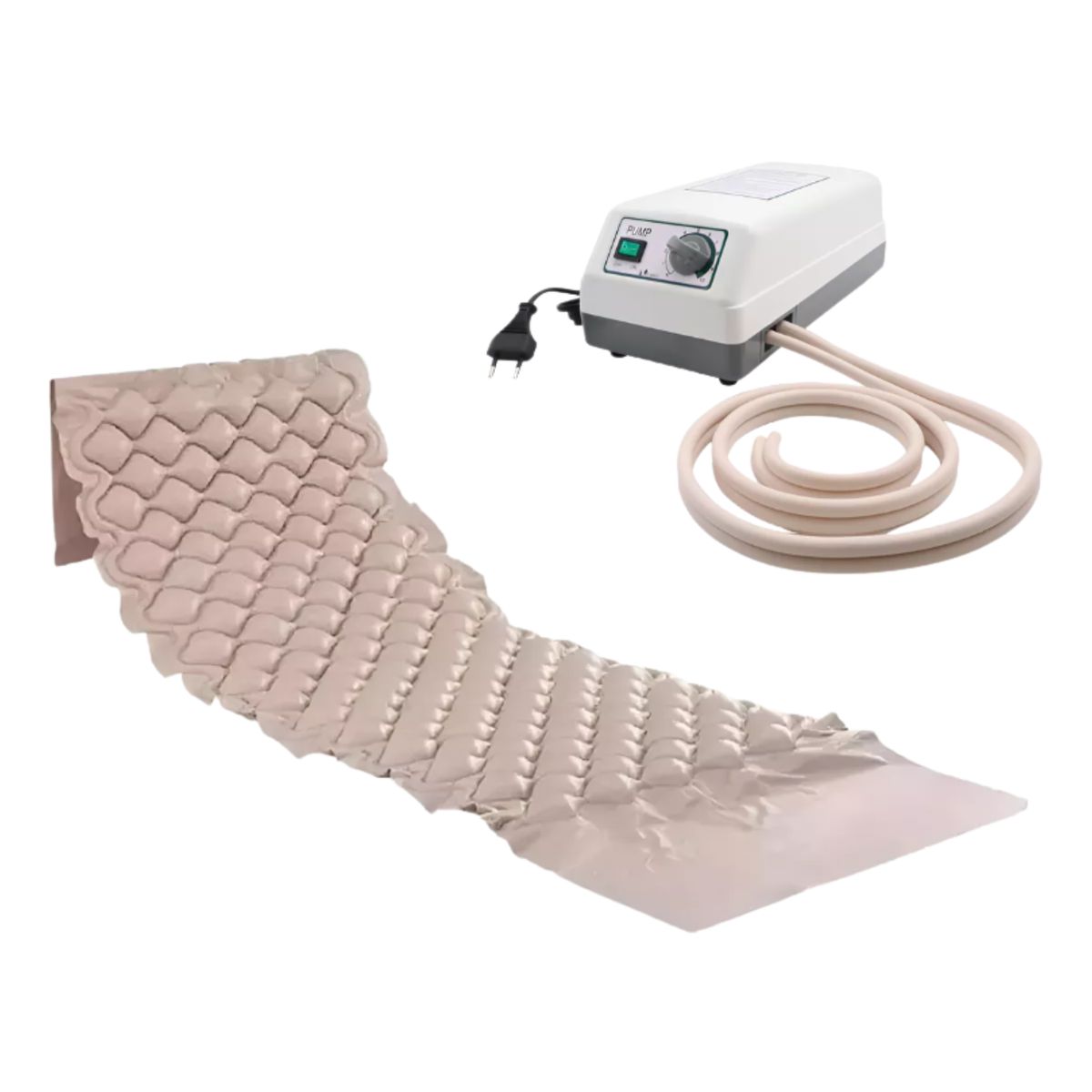 COSMETICAVAL - Colchon Antiescaras Con Motor 1 Plaza + Kit Reparación