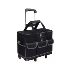 GENERICO - Bolso porta herramientas con ruedas 20 color negro