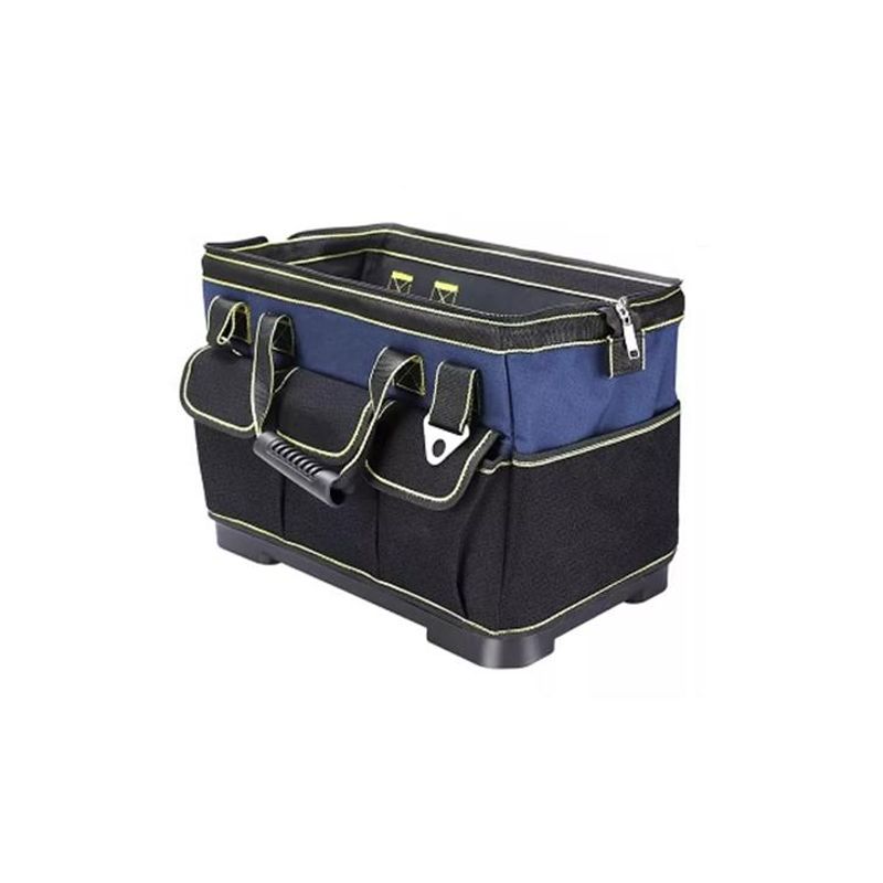 GENERICO - Bolsa de herramientas para electricista mochila organizador color negro