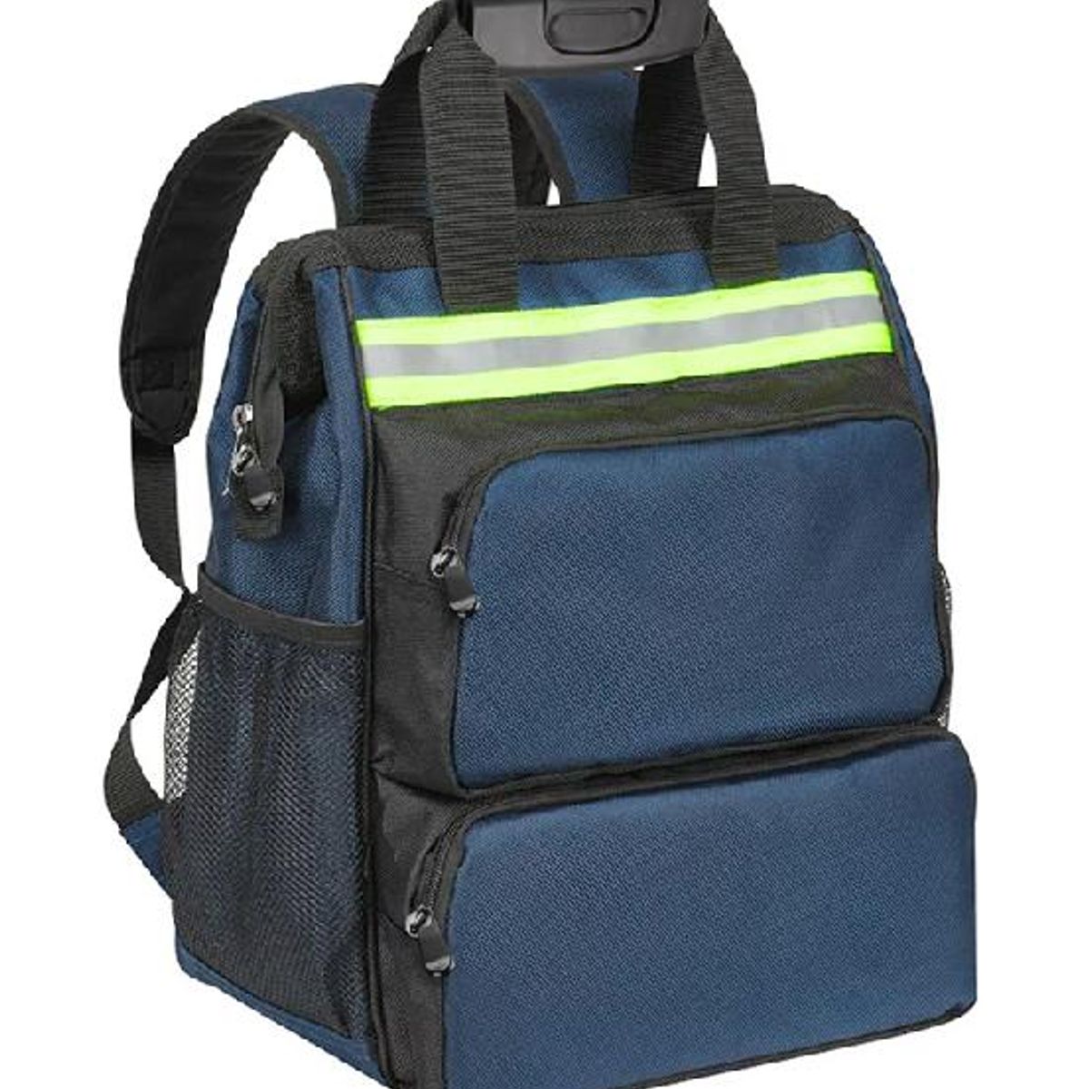 GENERICO - Mochila porta herramientas multifuncional para electricista color negro