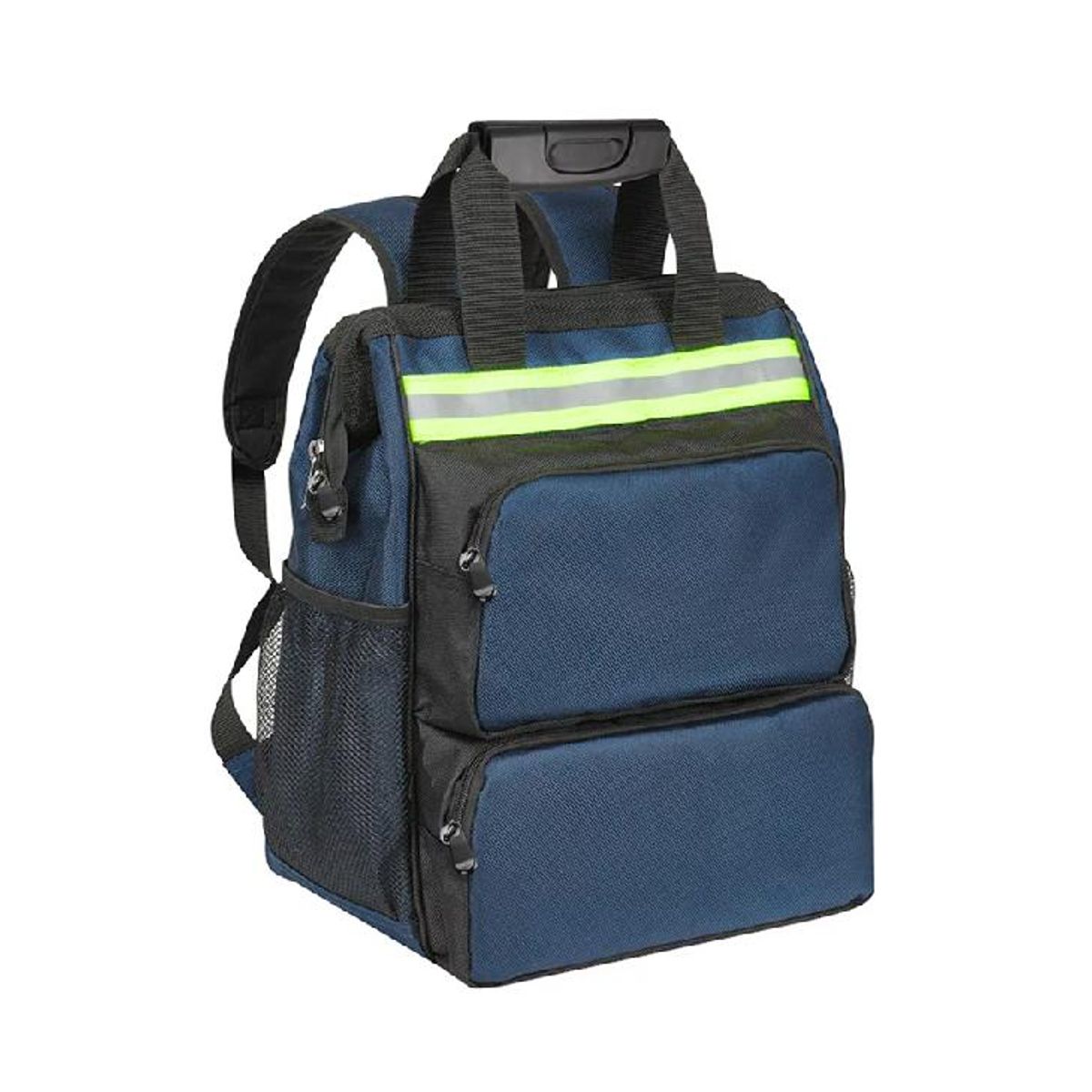 GENERICO - Mochila porta herramientas multifuncional para electricista color negro