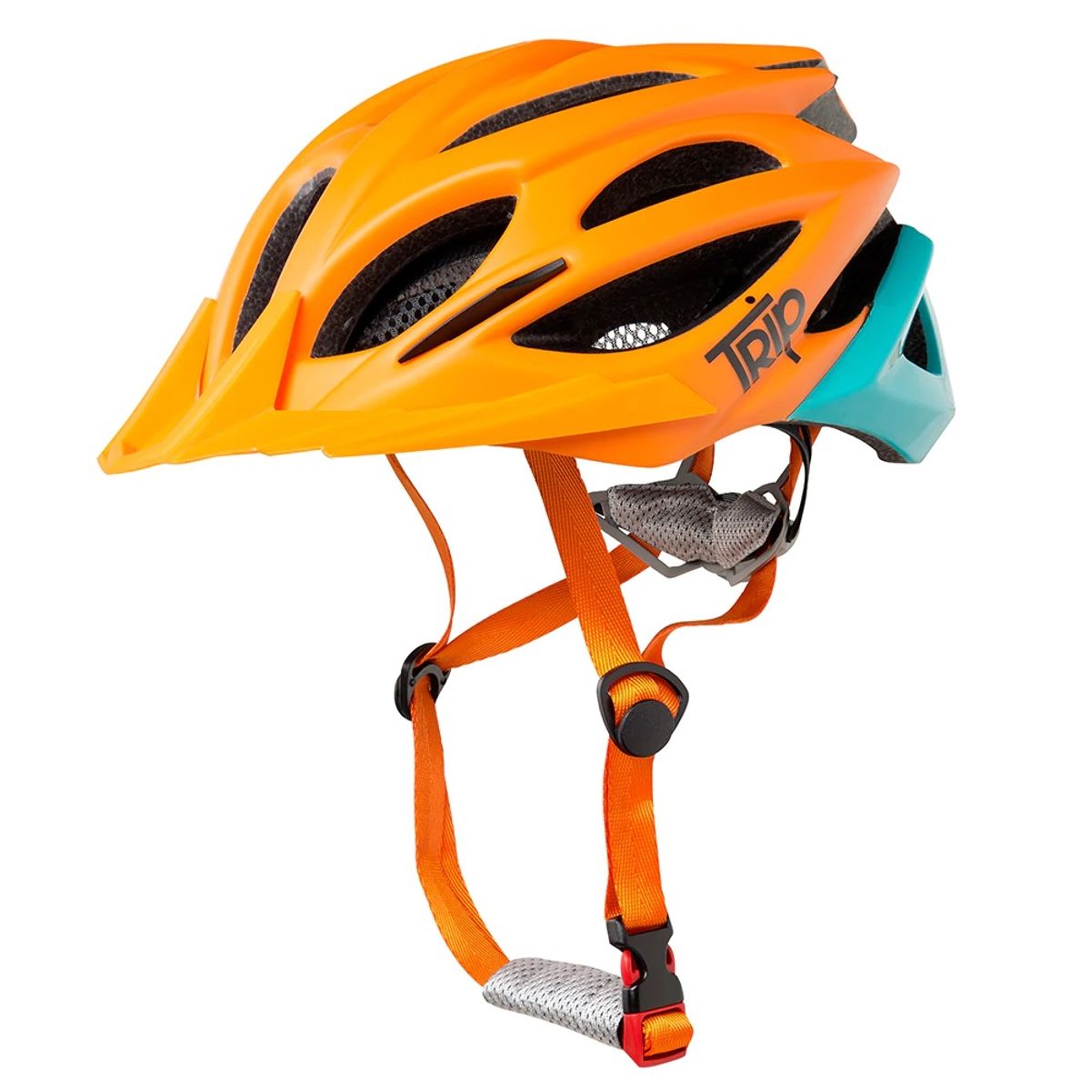 TRIP - CASCO BICI TRIP MTB DELIRIUM NARANJO/AZUL