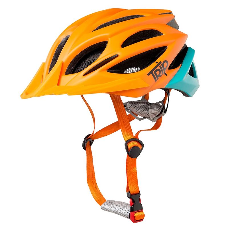 TRIP - CASCO BICI TRIP MTB DELIRIUM NARANJO/AZUL