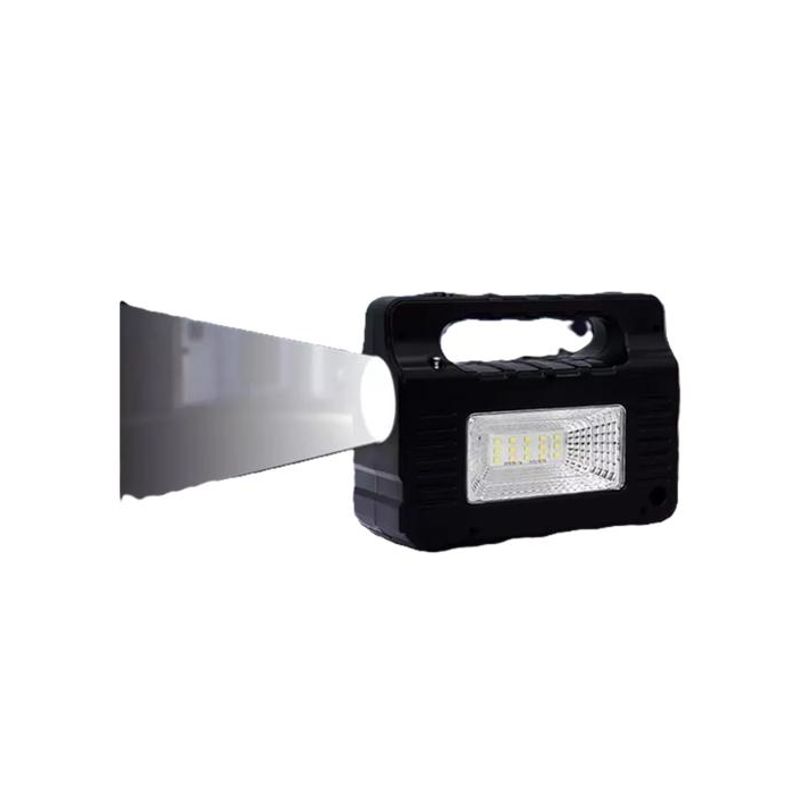 GENERICO - Kit solar de emergencia camping USB 3 ampolletas luz blanco neutro