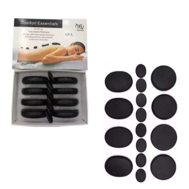 GENERICO - Set De Terapia De Masaje Con Piedras