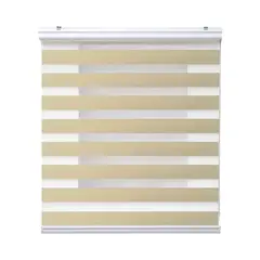 GENERICO - Cortina roller duo 80x200 dia y noche BEIGE