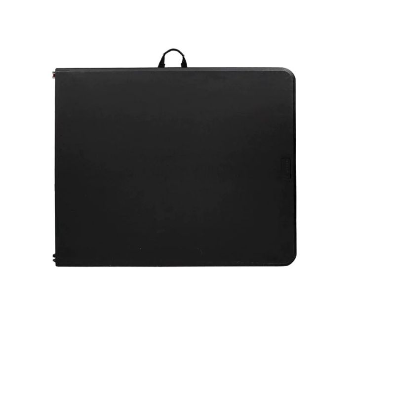 GENERICO - Mesa Plegable 180x70x74 cm Negra Avymaq