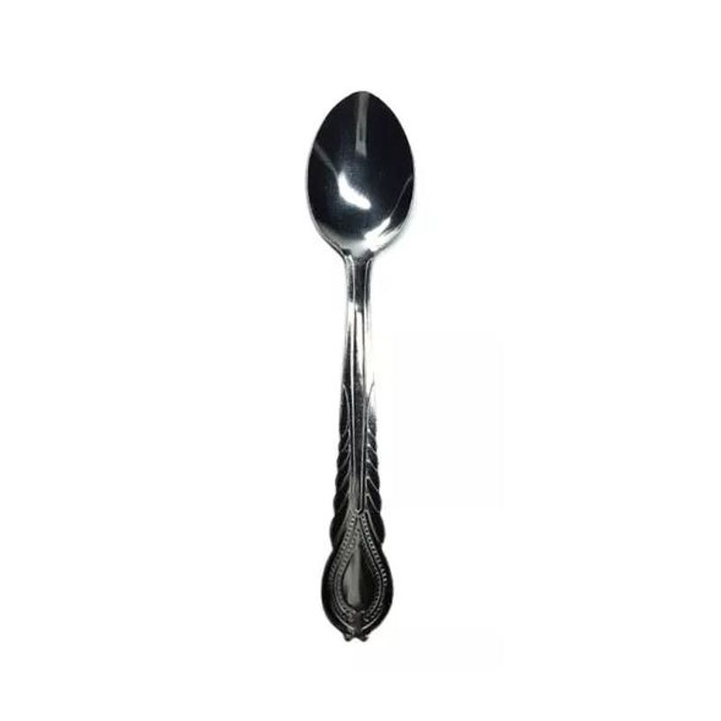 GENERICO - Cucharas té café postres inox color plata