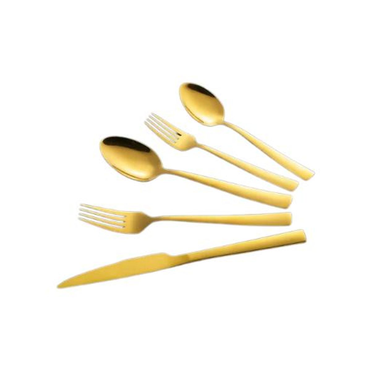 GENERICO - Cuchilleria dorado para cocina hogar