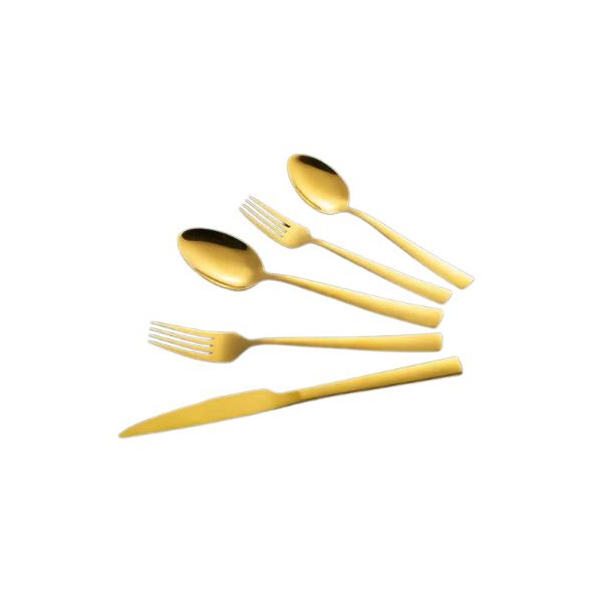 GENERICO - Cuchilleria dorado para cocina hogar