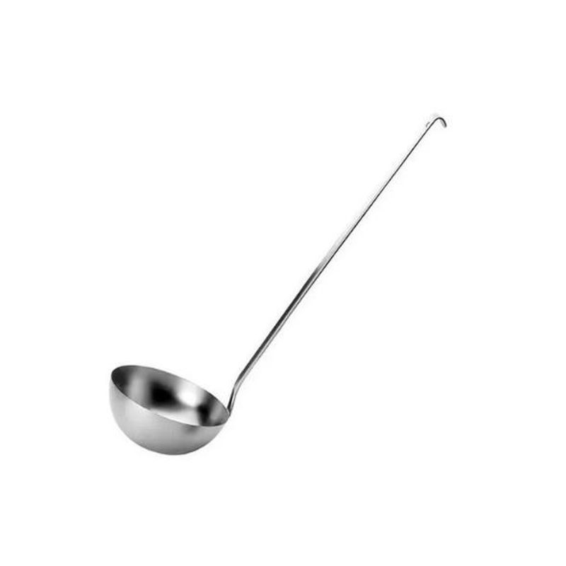 GENERICO - Cucharon porcionador cc color plata
