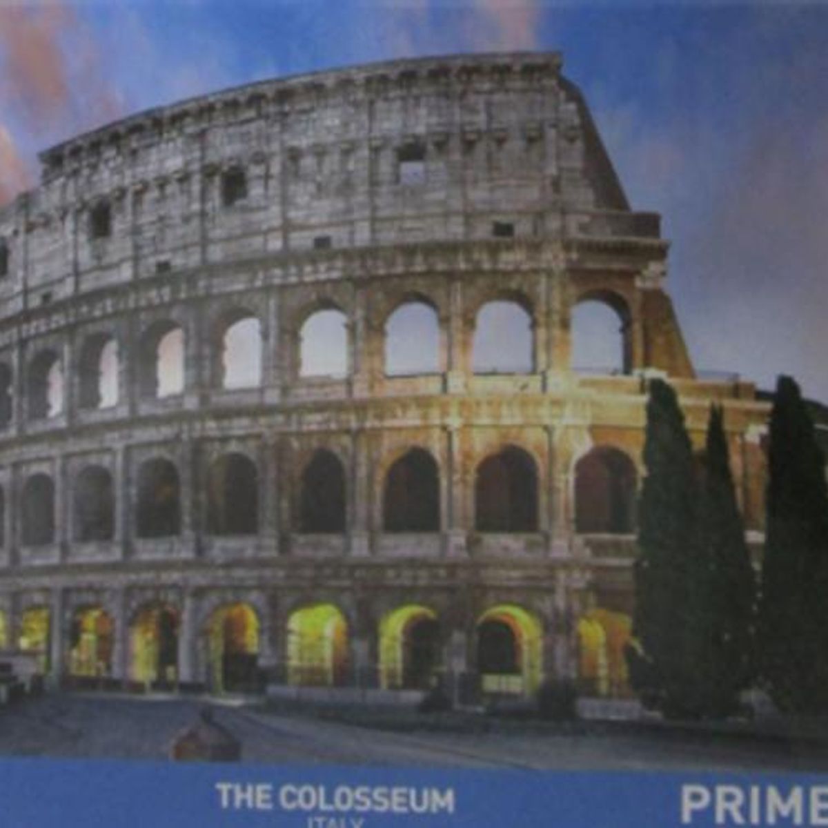 GENERICO - Puzzle 2d discovery - coliseo romano multicolor