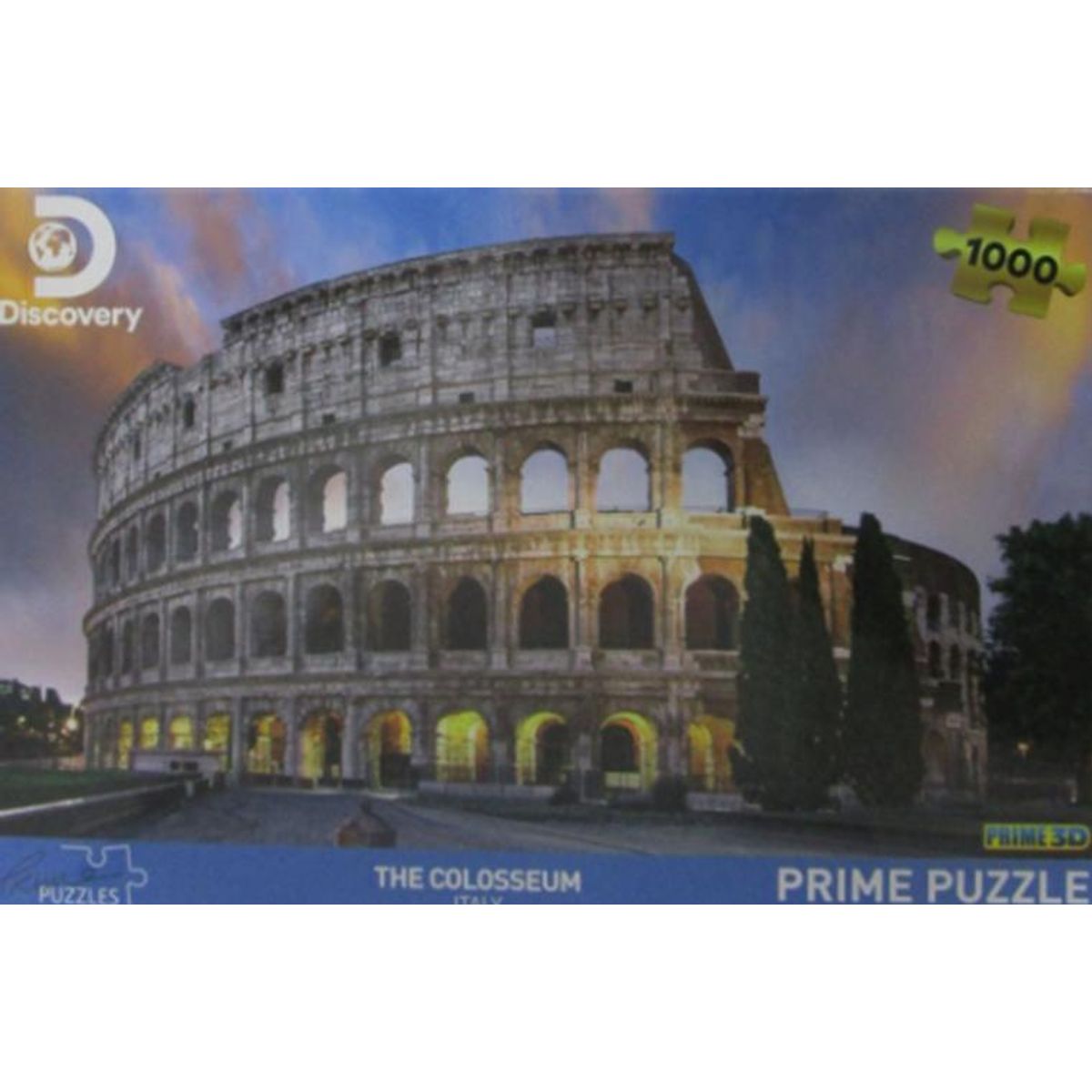 GENERICO - Puzzle 2d discovery - coliseo romano multicolor