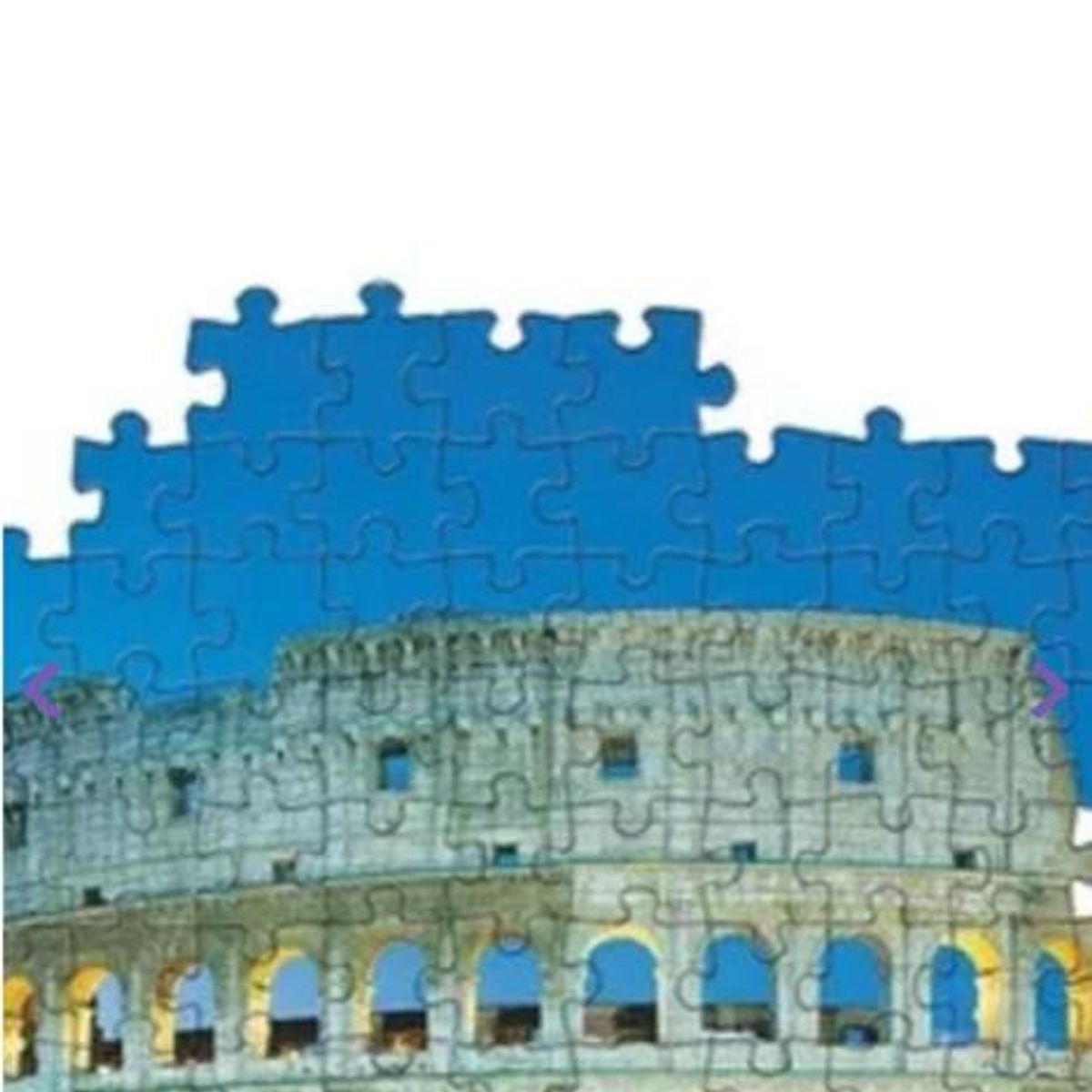 GENERICO - Puzzle 2d discovery - coliseo romano multicolor