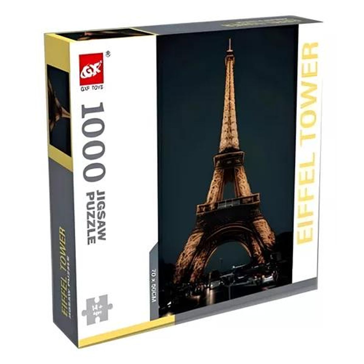 GENERICO - Rompecabezas pcs torre eiffel multicolor