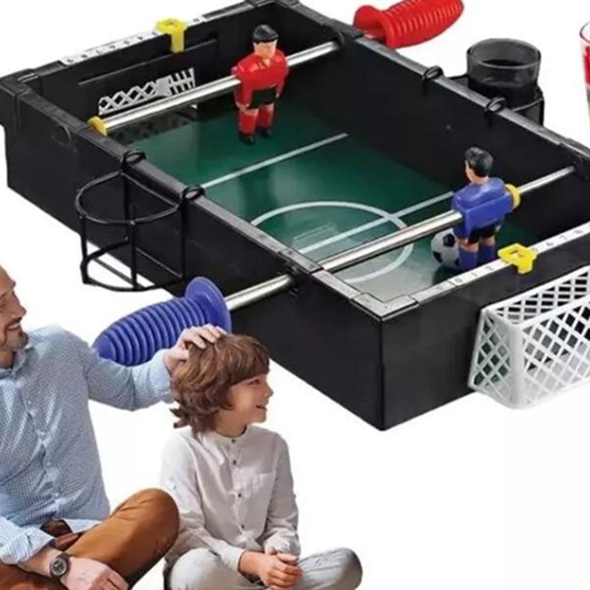 GENERICO - Mini taca mesa niños fútbol portatil persona multicolor