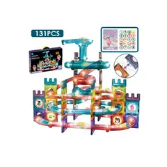 GENERICO - Pista magnética 131 piezas 3D