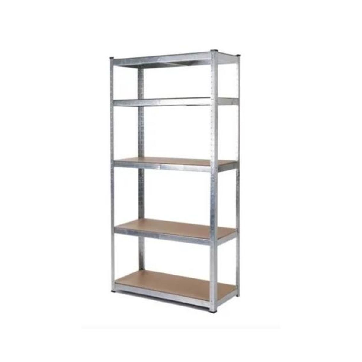 GENERICO - Estante Rack Metálico 180 x 90 x 40 Galvanizado Imsi Home Plateado