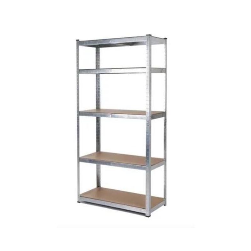 GENERICO - Estante Rack Metálico 180 x 90 x 40 Galvanizado Imsi Home Plateado