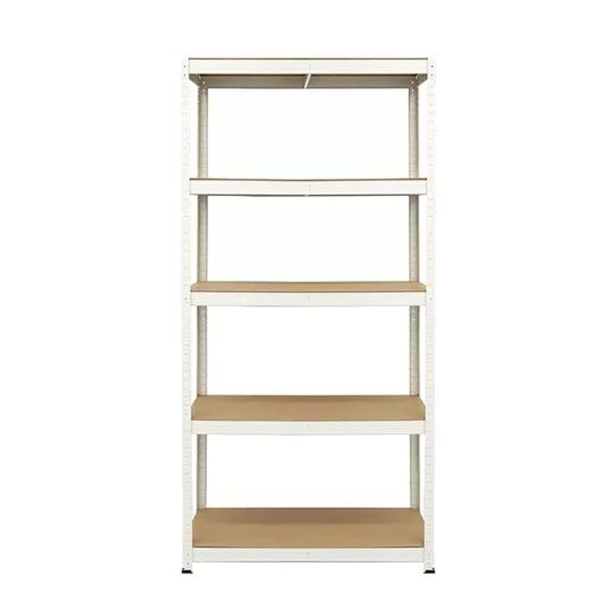 GENERICO - Estante Metálico 150x70x30 Repisas 5 Blanco