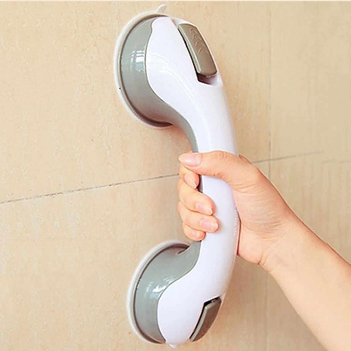 MOVI - Soporte de Seguridad con Ventosas para Baño y Sup lisas