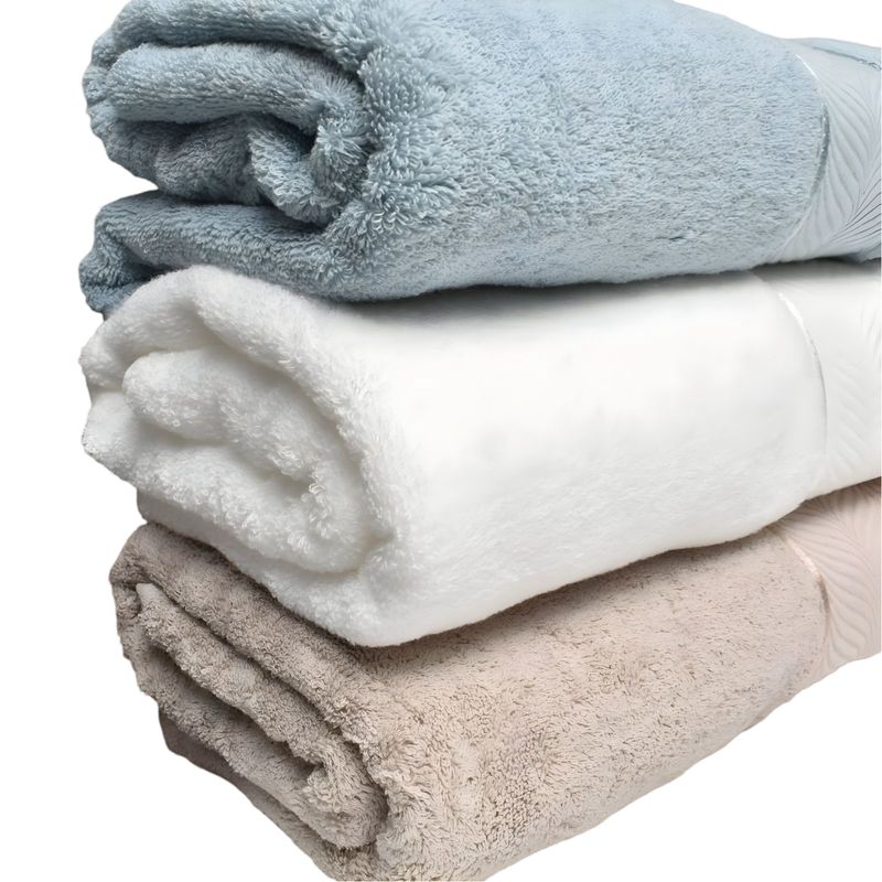 GENERICO - SET DE 3 Toallónes de Baño WakesHome 700gr Algodón Puro cu 160x80cm