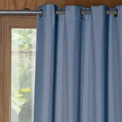 MASEL - Cortina De Ambiente Mati Azul jeans140x225