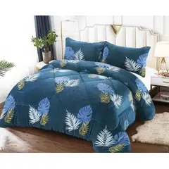 GENERICO - Cubrecama de Invierno Plush con Chiporro 2 p, RS1030