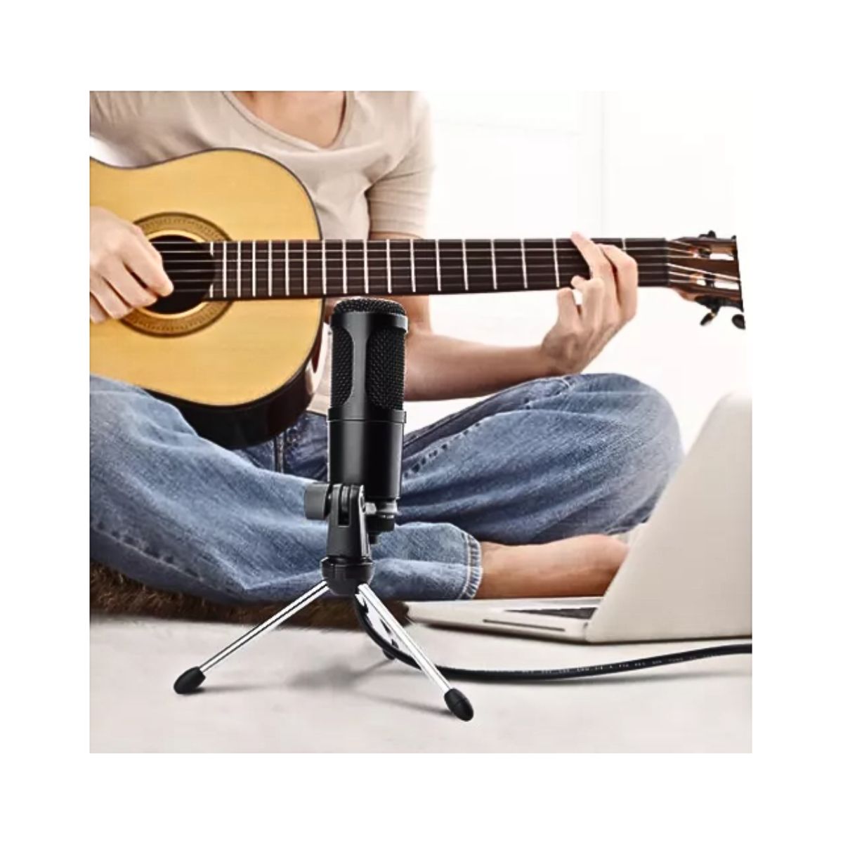 GENERICO - Micrófono Condensador Studio Grabación Locución Streaming